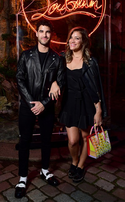Darren Criss, Mia Swier, Loubicircus Party, Paris Men's Fashion Week